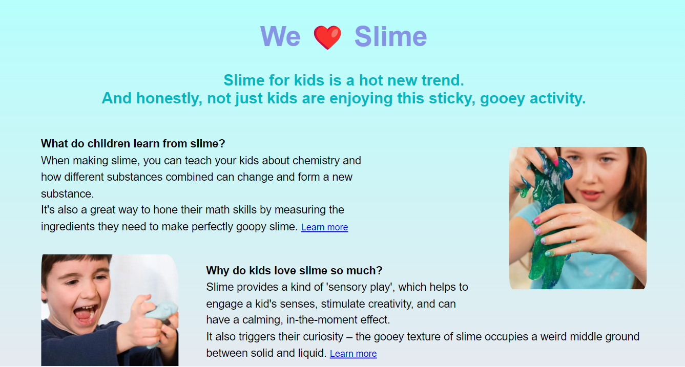 slime project